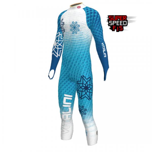 Combinaison FIS Cristal avec protections EB/VP36-CR